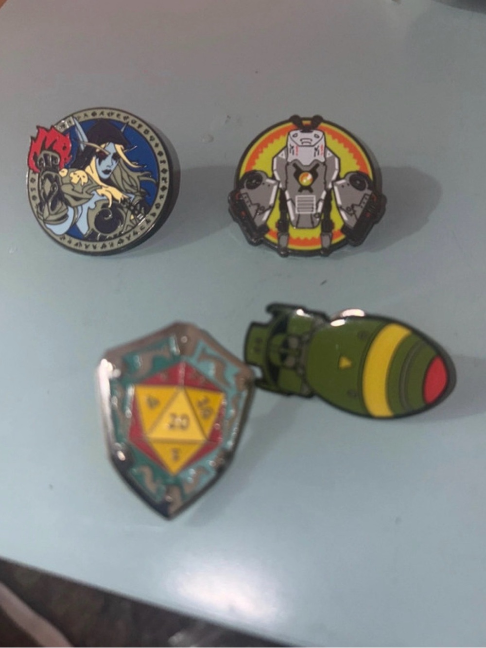 4 2016 loot crate pins